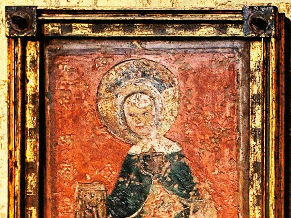 Portret Rychezy w kaplicy św. Jana
w katedrze w Kolonii, gdzie ją pochowano.