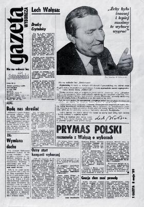 Pierwszy numer gazety.