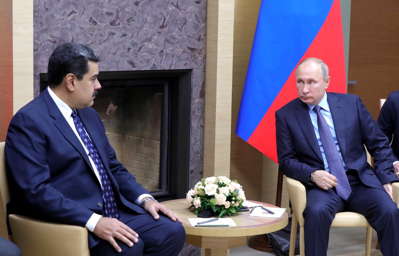 Spotkanie Maduro z Putinem