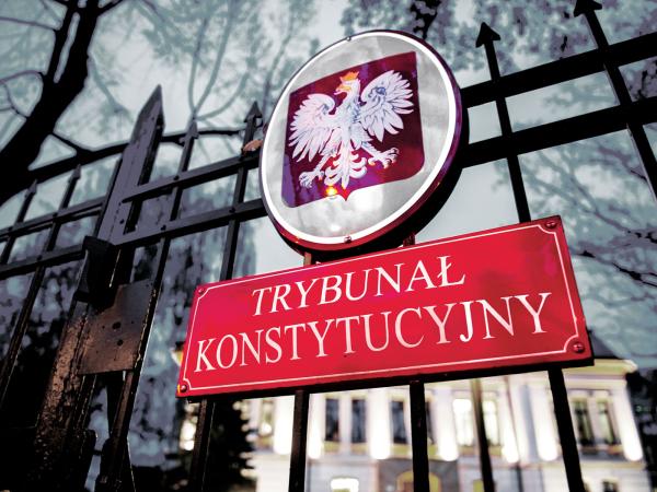 Trybunał Konstytucyjny tabliczka
