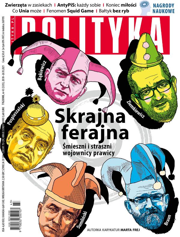 okładka - Polityka 43 2021