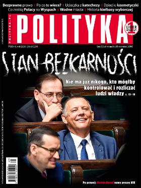 okładka - Polityka 40 2019