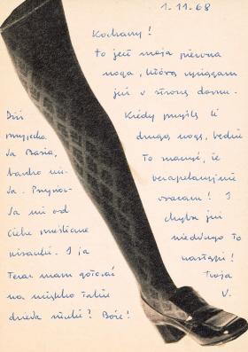 18 marca 1970, Filipowicz do Szymborskiej:Wczoraj na kolację były cud-pierogi, ale Twój wyjazd pozbawił mnie prawie zupełnie apetytu. Mimo gorącej zachęty ze strony pań i gospodarza – zjadłem tylko 15 sztuk. Po kolacji udałem się do siebie, na górę, gdzie naszkicowałem dwie nowele i kilka wierszy, z myślą o Tobie.