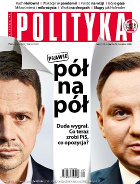 okładka - Polityka 29 2020