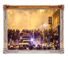 Zamieszki na przedmieściach Paryża po zastrzeleniu nastolatka przez policjanta, czerwiec 2025 r.