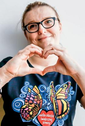 Patrycja Krzymińska, krawcowa z Gdańska, organizatorka zbiórki na WOŚP po śmierci prezydenta Adamowicza oraz na Europejskie Centrum Solidarności.