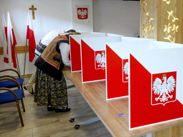 Obwodowa komisja wyborcza w Poroninie, 18 maja 2025 r. 