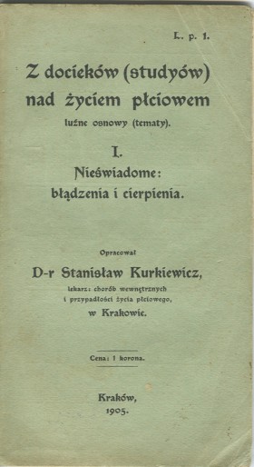 Okładka tomu I słownika dr Kurkiewicza.