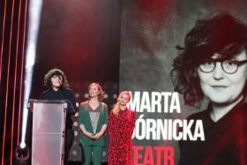 Laureatka Paszportów POLITYKI w kategorii Teatr Marta Górnicka.