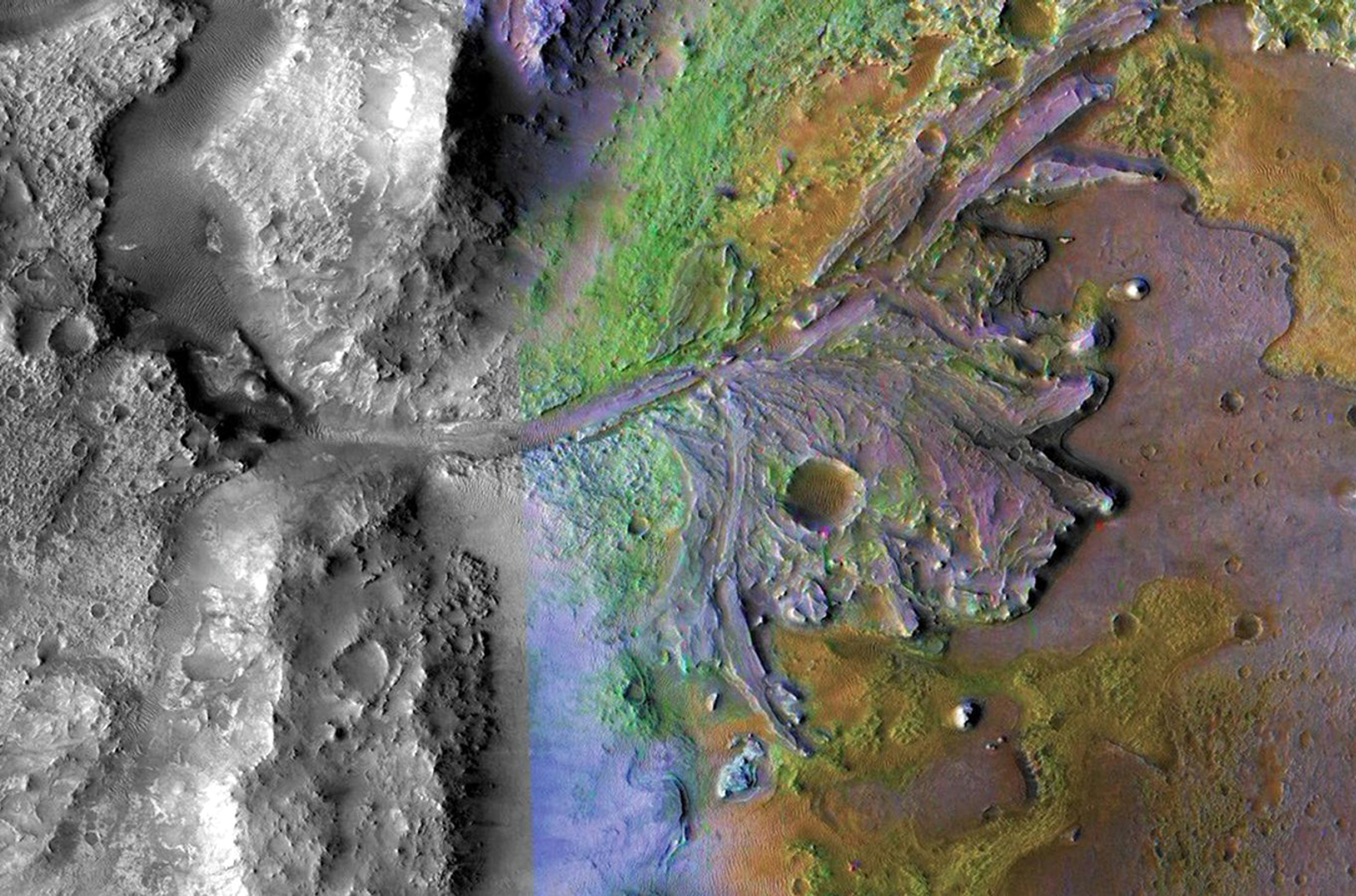Fosforany z krateru Jezero – nowa sugestia życia na Marsie