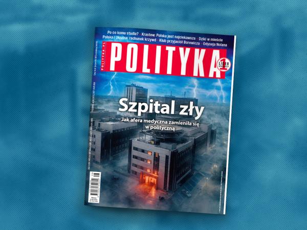 Okładka najnowszej „Polityki”