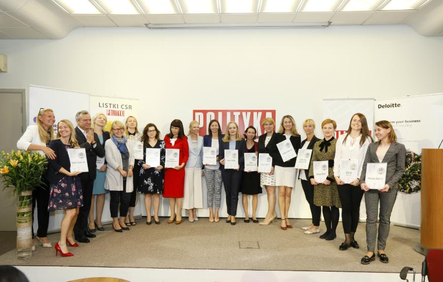 Laureaci Białych Listków CSR