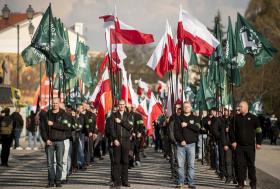 Falanga to radykalna organizacja, nawiązująca do tradycji przedwojennego nacjonalistycznego i antysemickiego Obozu Narodowo-Radykalnego Falanga.