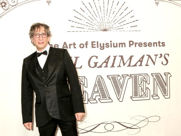 Neil Gaiman na gali Art of Elysium Heaven w 2024 r.