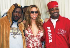 Ol’ Dirty Bastard, Mariah Carey i Damon Dash; Carey była pierwszą mainstreamową artystką takiego formatu, reprezentującą pop i r&b, która pokusiła się o mariaż z rapem.