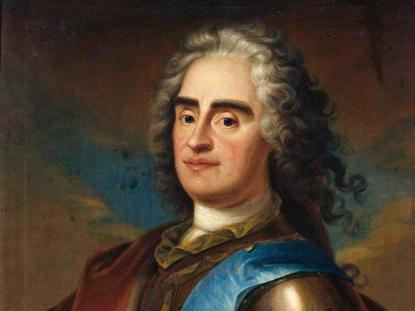 August II Mocny na portrecie Louisa de Silvestre’a, po 1718 r.