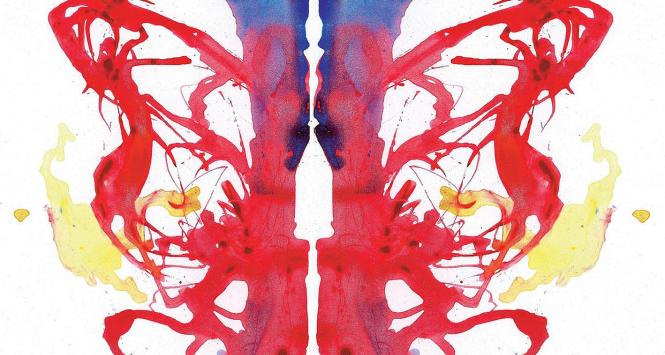 Jeden z rysunków stosowanych w teście Rorschacha