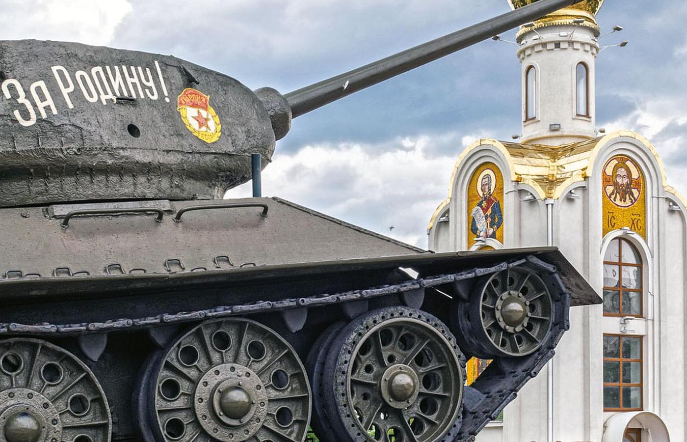 Pomnik zwycięstwa w Tyraspolu, stolicy Naddniestrza.