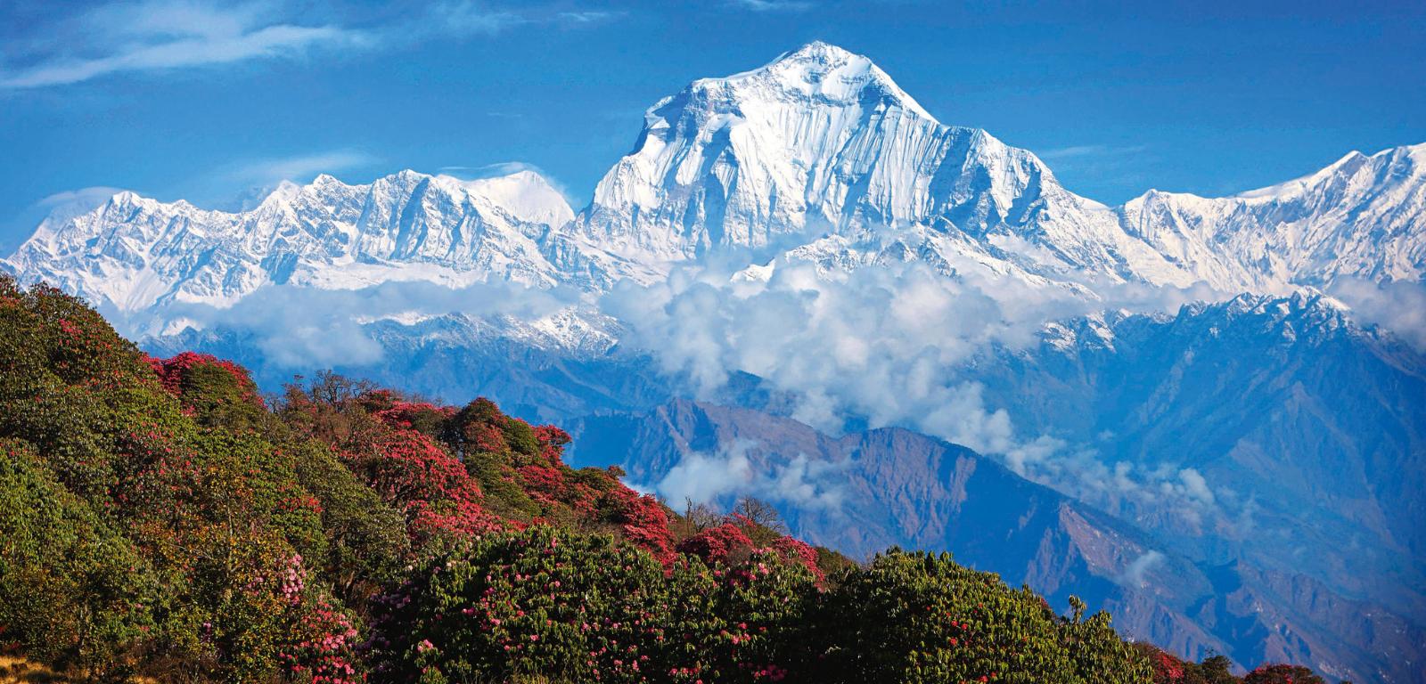 Himalaje rozciągają się na ponad 2500 km – te ­najwyższe góry świata wciąż względnie szybko rosną.