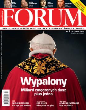 Artykuł pochodzi z najnowszego 7 numeru tygodnika FORUM w kioskach od poniedziałku 18 lutego 2013 r.