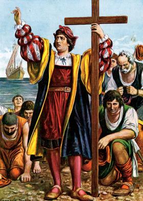 Odkrycie Ameryki – Kolumb był przekonany,
że dotarł na obrzeża Raju.