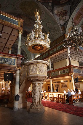 Jelenia Góra, ambona w Kościele Łaski