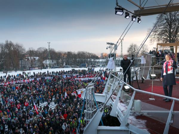 Pielgrzymka kibiców na Jasną Górą, 11 stycznia 2026 r.