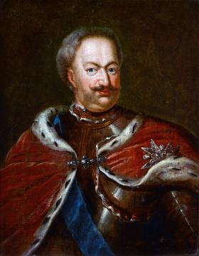 Stanisław Leszczyński, dwukrotny władca państwa polsko-litewskiego; portret z ok. 1730 r.