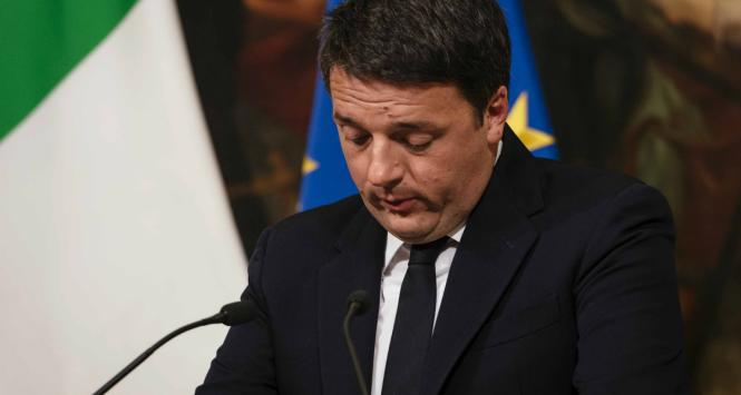 Matteo Renzi, odchodzący premier Włoch