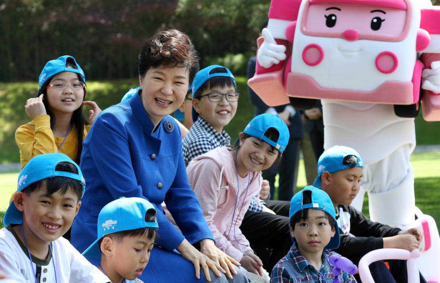 Prezydent Park Geun-hye
