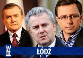 W Łodzi interesująco zapowiada się pojedynek dwóch posłów, którzy powalczą o reelekcję: Dariusza Jońskiego (SLD; poprzednie wybory 15 tys. głosów) i Cezarego Grabarczyka (PO, posła od czterech kadencji; 26 tys.). Na pewno wezwą do debaty prof. Piotra Glińskiego (PiS), który ostatecznie wylądował w Łodzi, choć był przymierzany również do listy w Toruniu. Pewnie z jedynki w Łodzi niedoszły premier techniczny dostanie się do Sejmu i wreszcie będzie mógł sam przemówić w sali obrad, a nie za pośrednictwem tabletu prezesa PiS.