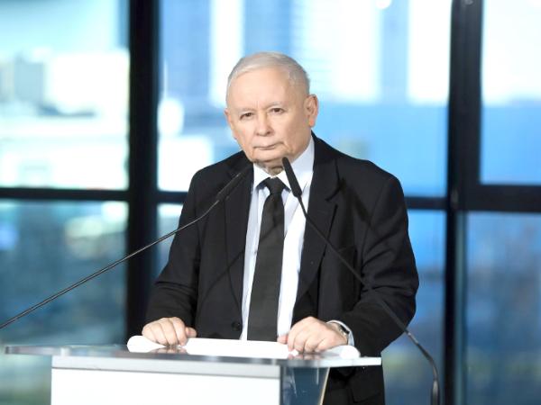 Prezes PiS Jarosław Kaczyński