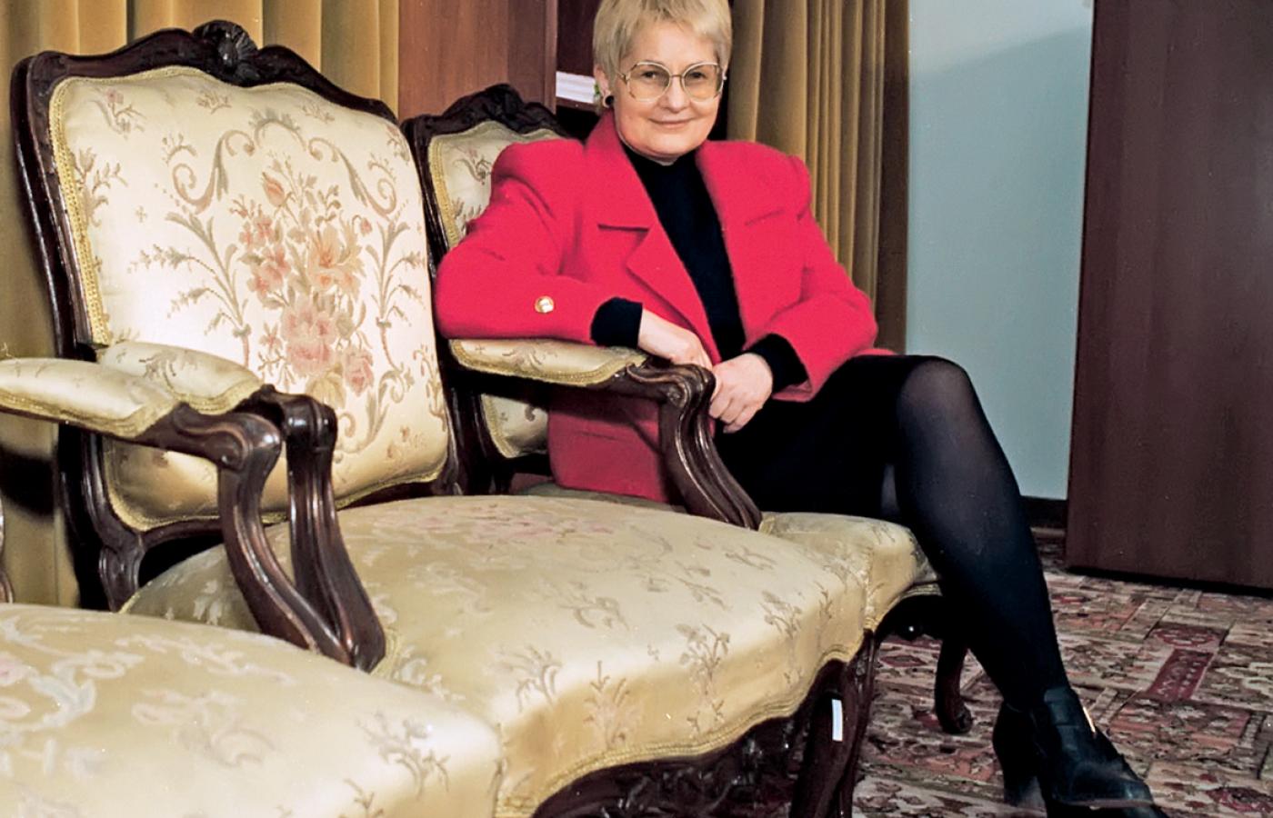 Barbara Labuda - założycielka Parlamentarnej Grupy Kobiet.