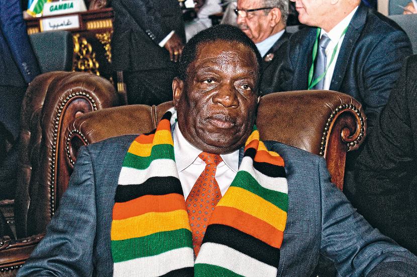 Prezydent Zimbabwe Emmerson Mnangagwa