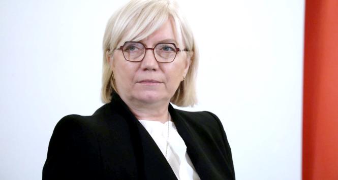 Prezes Trybunału Konstytucyjnego Julia Przyłębska, 27 listopada 2023 r.