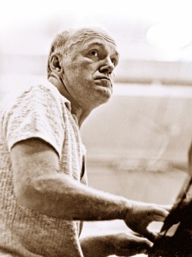 Światosław Richter przy fortepianie