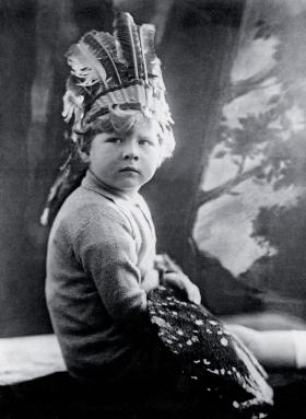 Przyszły król jako dziecko