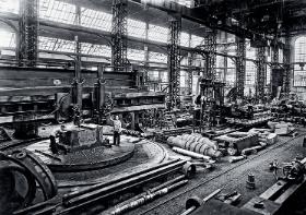 Huta Zgoda w Świętochłowicach (dawniej Eintracht-Hochofen-Etablissement, potem Eintrachthütte), lata 30.