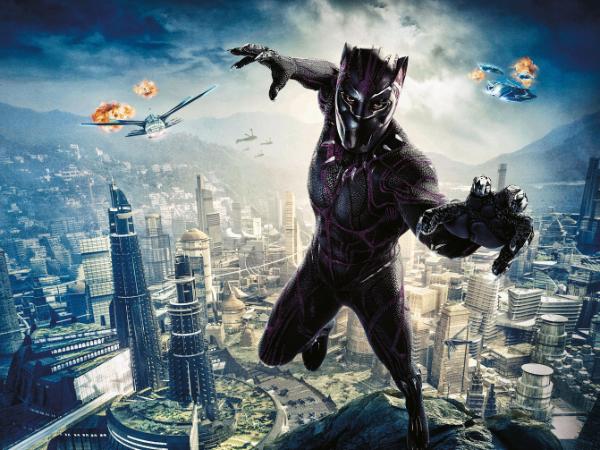 Kadr z filmu „Czarna Pantera” Ryana Cooglera.