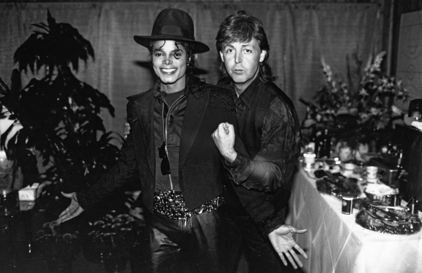 Paul McCartney i Michael Jackson.