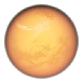 Pomarańczowe zabarwienie Tytana wynika ze składu chemicznego, tworzy ją bowiem głownie azot pomieszany z etanem i acetylenem.