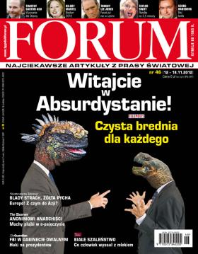 Artykuł pochodzi z  46 numeru tygodnika Forum. W kioskach od poniedziałku 12 listopada.