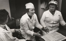 „Pozdrawiamy kobiety pracujące dla pokoju i rozkwitu ojczyzny”!