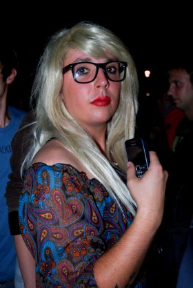 Happening wokół krzyża miał charakter trans...cendentny.