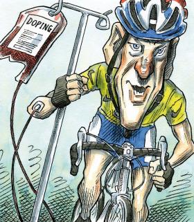 Lance Armstrong, kolarz, siedmiokrotny zwycięzca Tour de France, zakończył karierę sportową: Niczego nie żałuję, to była niezła jazda.