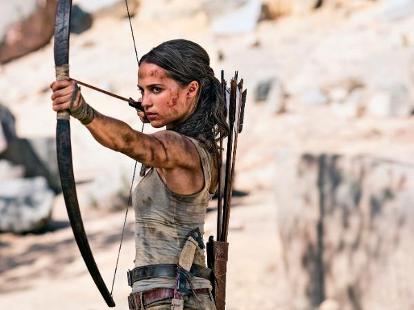 Alicia Vikander jako Lara Croft – delikatniejsza i bledsza.