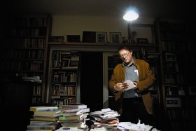 ...i w swoim warszawskim mieszkaniu