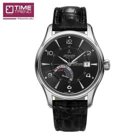 Zegarek Atlantic Worldmaster. Szwajcarska jakość. Prestiżowy model na skórzanym pasku jest doskonałym dodatkiem do garnituru. Cena:4801 zł. Dostępny w sklepie Time Trend.