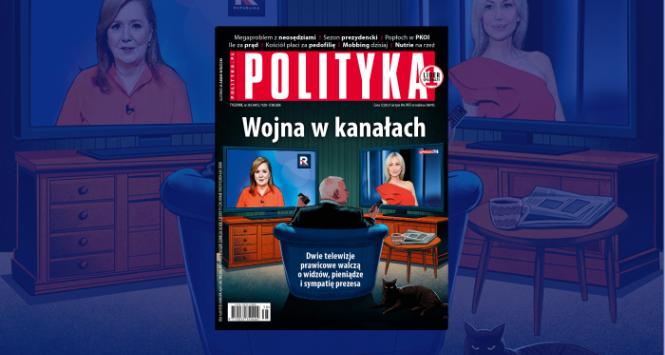 Okładka najnowszej „Polityki”