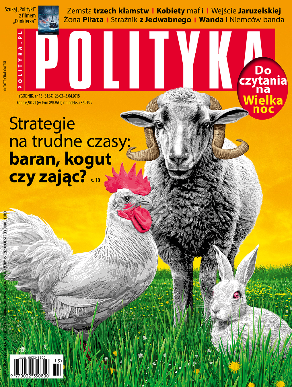 okładka - Polityka 13 2018